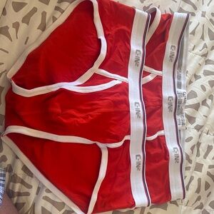 C-IN2 Men's Red Briefs